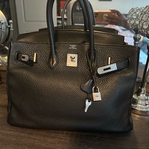❌❌SOLD❌Hermes ❌SOLD TODAY March 6th 2023❌❌❌❌Birkin 35 Togo Black Leather